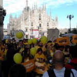 Flash Mob Stefano Parisi #iocorropermilano