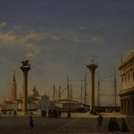 4. 1697-FP0064_Caffi Ippolito_Venezia-Piazzetta effetto di mattina_inv 1697_foto Fotoflash 1998_h