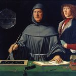 Ritratto di Luca Pacioli (1495), attribuito a Jacopo de’ Barbari, Museo di Capodimonte, Pubblico dominio, commons.wikimedia.org