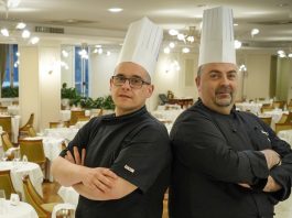 Serina-Faccioli: “Un ristorante è come un’orchestra” Elior guida il ristorante Biribissi di Sanremo con gli chef Marco Serina e Luca Faccioli
