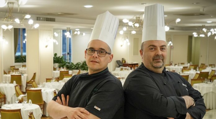 Serina-Faccioli: “Un ristorante è come un’orchestra” Elior guida il ristorante Biribissi di Sanremo con gli chef Marco Serina e Luca Faccioli