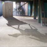 Ivano Sossella, Schatten 11, acrilico, spray su pavimento  muro cm 8000 x 4000 ca. – Splin Museum, Seul, 2015