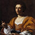 Simon Vouet, Ritratto di Artemisia Lomi Gentileschi, Collezione privata 1623-1626