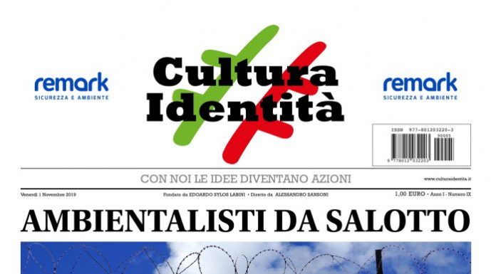 In edicola il numero di novembre di #CulturaIdentità