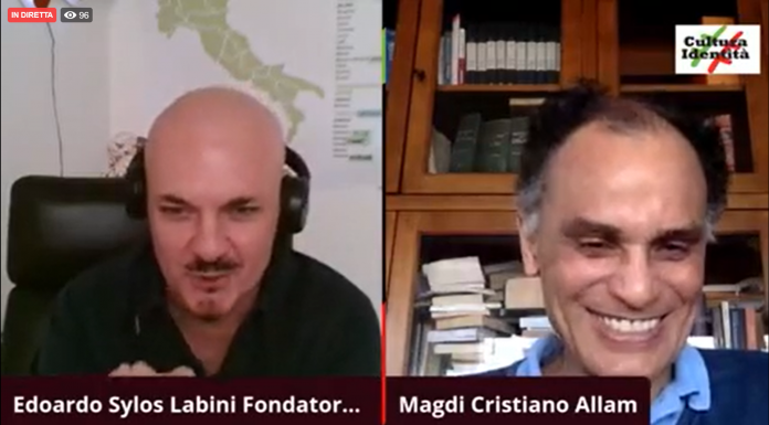 La diretta di CulturaIdentità: Edoardo Sylos Labini-Magdi Cristiano Allam