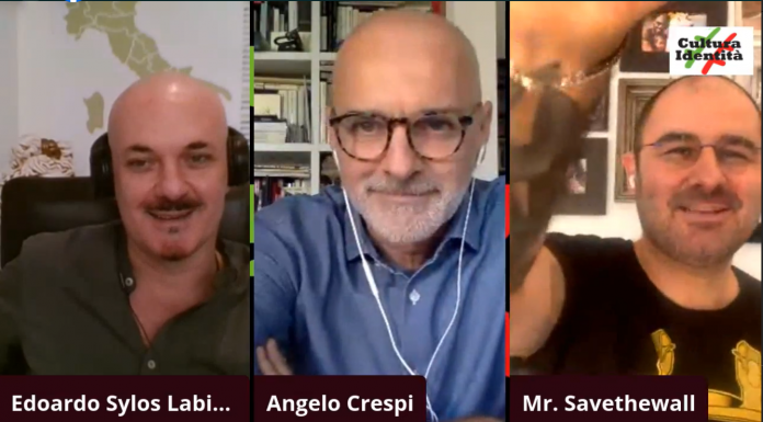 La diretta di CulturaIdentità: Mr Savethewall & Angelo Crespi