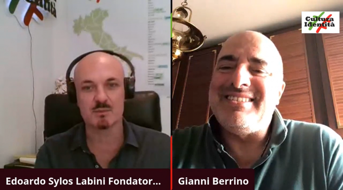 La diretta di CulturaIdentità: Edoardo Sylos Labini-Giovanni Berrino