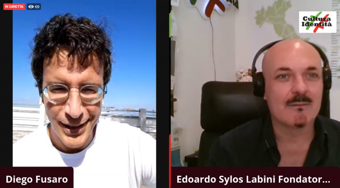 La diretta di CulturaIdentità: Edoardo Sylos Labini e Diego Fusaro