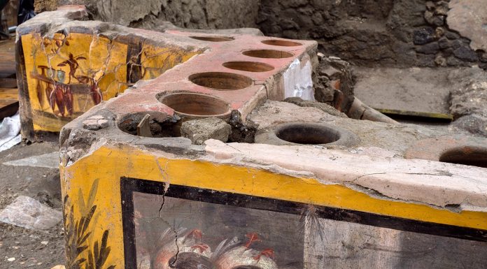 Il Termopolio di Pompei è stato scoperto nel 2019