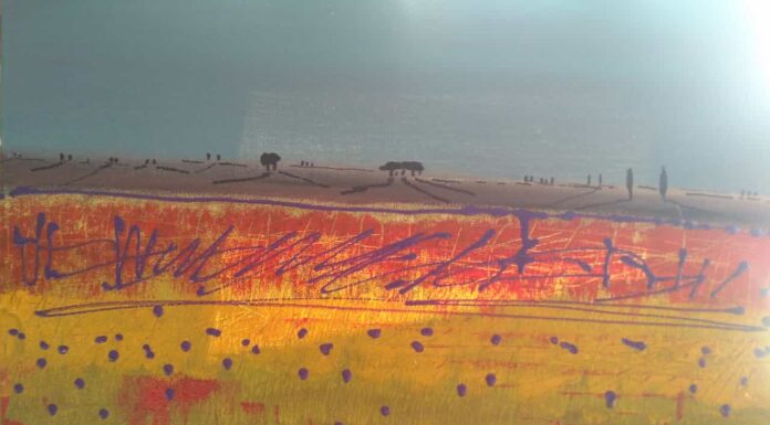 Il paesaggio toscano nel tratto di Maurizio Valentini