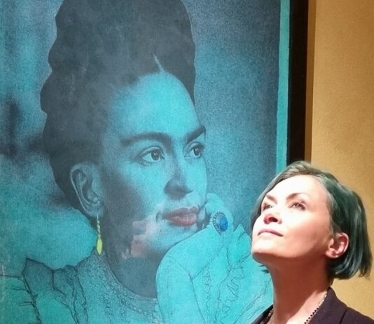 Adele Ceraudo dona alla Fondazione Roma la sua “Green Frida”