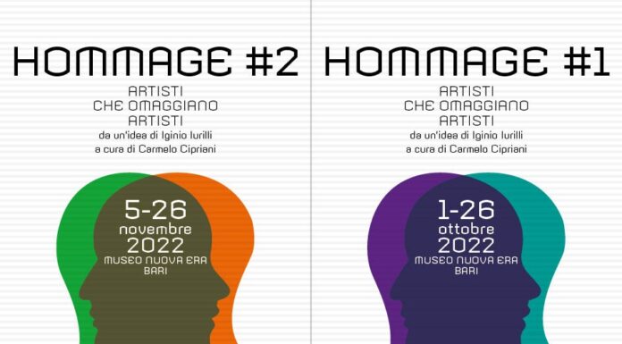 “Artisti che omaggiano artisti”, da Bari la storia dell’arte si fa internazionale