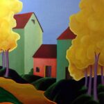 Alberi gialli –  2022 – 90 x 80