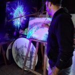 Light art – Pittura