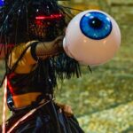 2 CIRCE AMORE E GUERRA, performance Biennale di Light art Mantova 2022