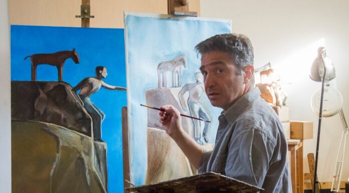 Marco Benedetti pittore “classico moderno”, direbbe la Sarfatti…