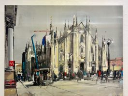 In viaggio con la pittura di Alessandro Russo nel cuore della città