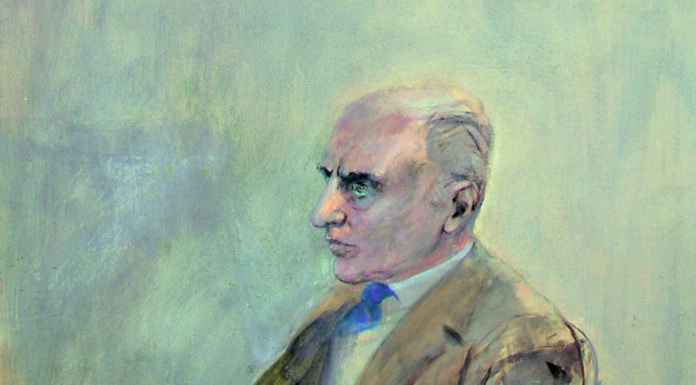 Indro il corsaro: quando il giornalismo faceva tremare i padroni (e risvegliava i simulacri dell’arte) Il ritratto di Indro Montanelli dipinto da Luca Vernizzi recensito da Emanuele Beluffi